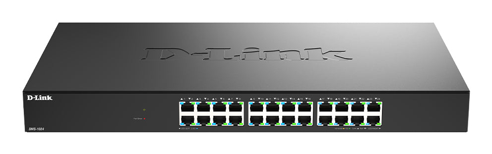 D-Link DMS-1024 Non-géré 2.5G Ethernet (100/1000/2500) Noir