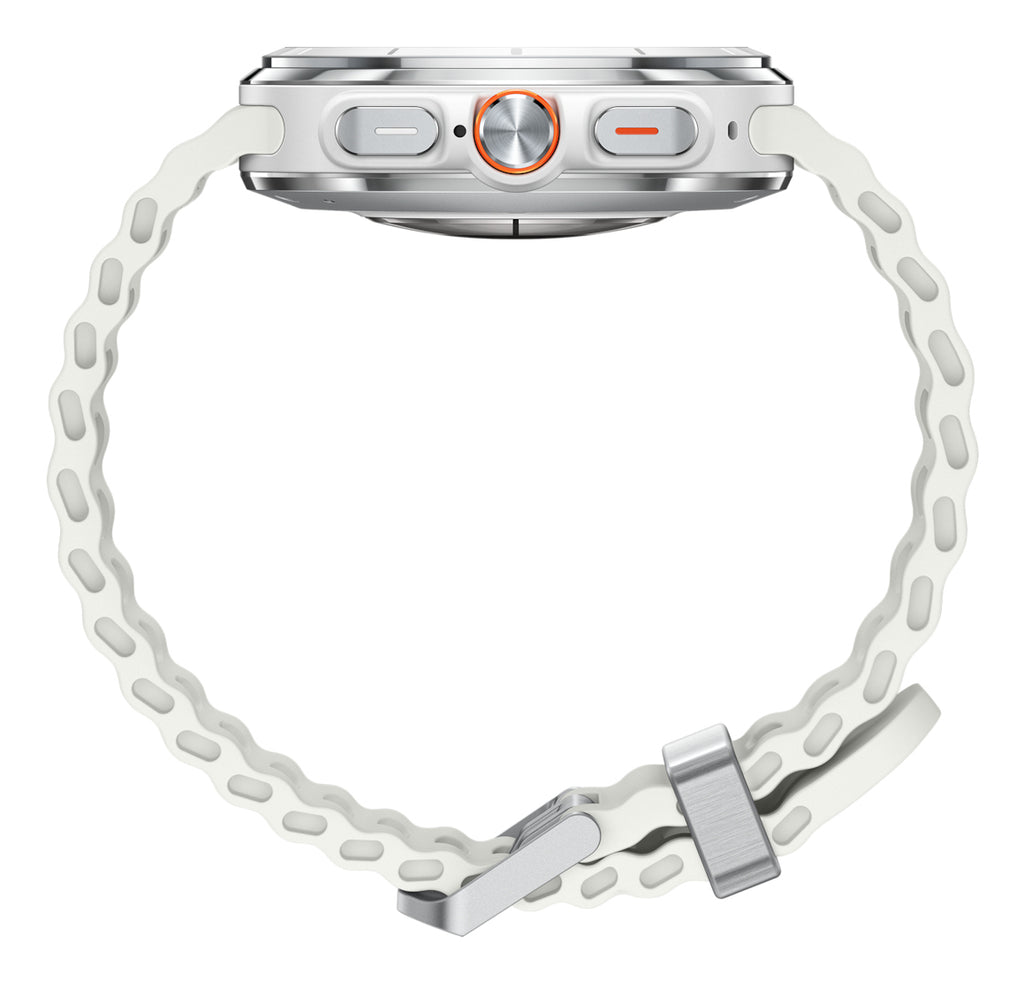 Samsung Galaxy Watch Ultra 3,81 cm (1.5") AMOLED 47 mm Numérique 480 x 480 pixels Écran tactile 4G Blanc Wifi GPS (satellite)