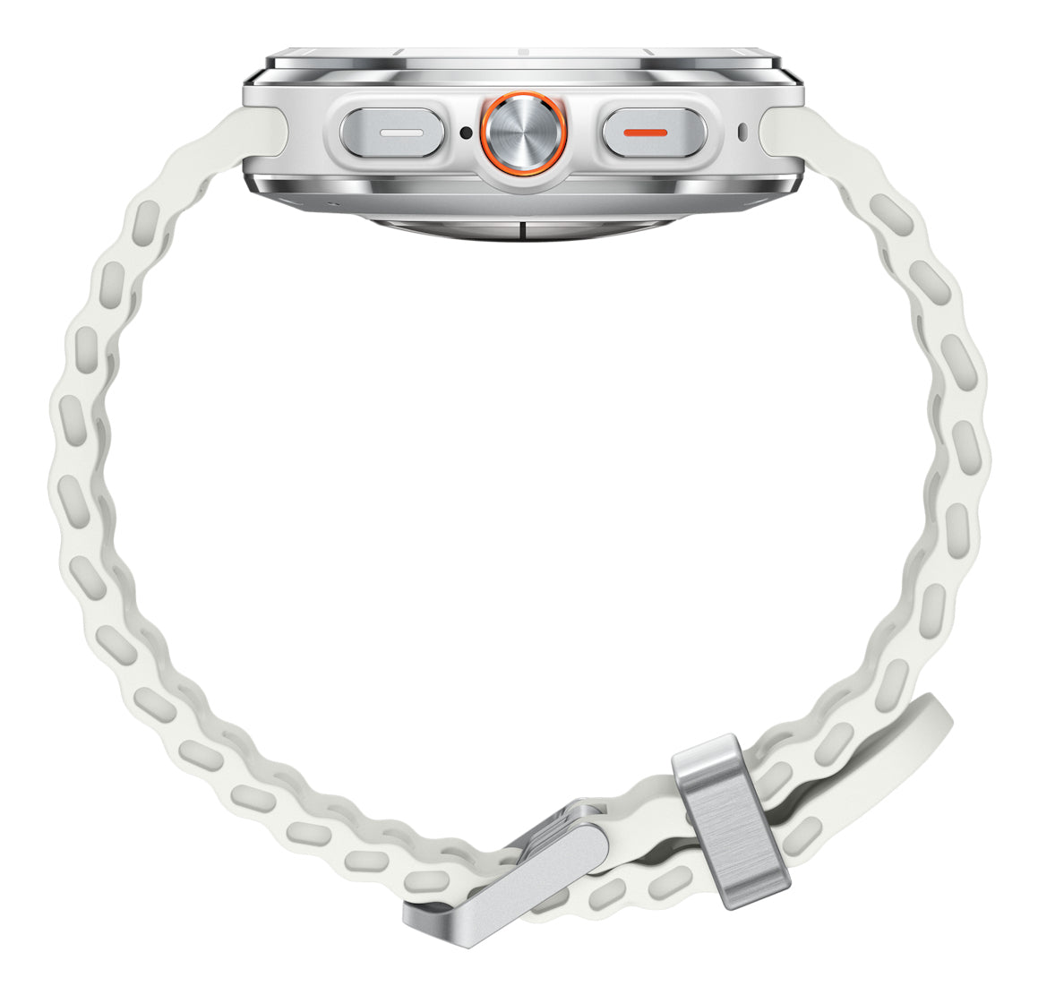 Samsung Galaxy Watch Ultra 3,81 cm (1.5") AMOLED 47 mm Numérique 480 x 480 pixels Écran tactile 4G Blanc Wifi GPS (satellite)
