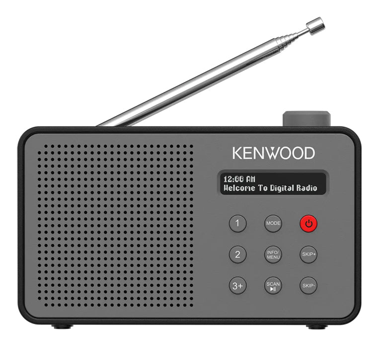 Kenwood CR-M25DAB-H Radio portable Numérique Gris