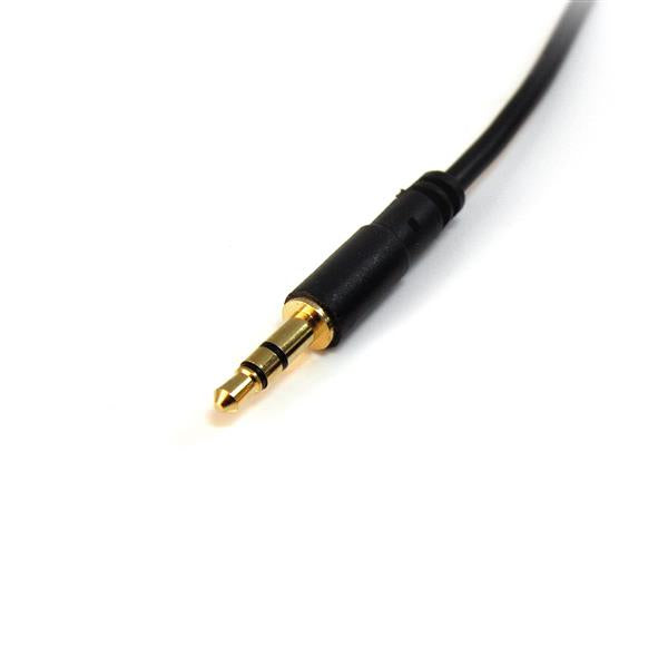 StarTech.com Câble Audio Stéréo Slim 3,5 mm (M/M), 4,6 m, Connecteurs Plaqués Or