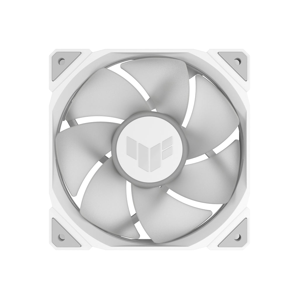 ASUS TUF GAMING TR120 ARGB REVERSE 3IN1 White Boitier PC Refroidisseur d'air 12 cm Blanc