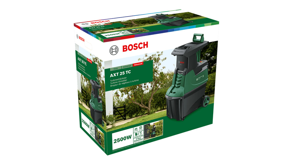 Bosch Bosch AXT 25 TC broyeur 2500 W 53 L Turbine