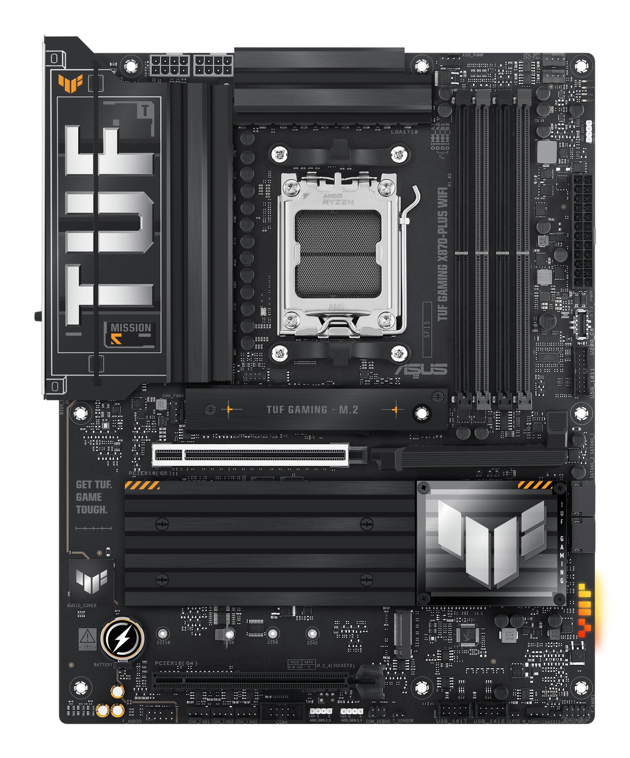 ASUS TUF GAMING X870-PLUS WIFI AMD X870 Emplacement AM5 ATX