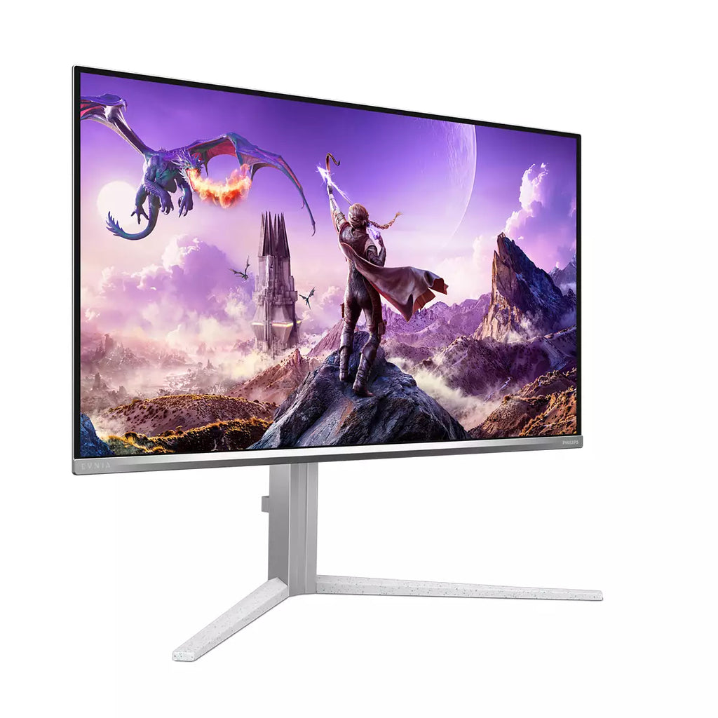 Philips Evnia 6000 32M2N6901A/00 écran plat de PC 80 cm (31.5") 3840 x 2160 pixels 4K Ultra HD QD-OLED Blanc