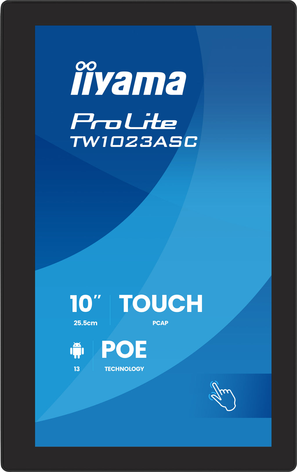 iiyama TW1023ASC-B3P Écran d'affichage dynamique Kiosk 10.1" Tactile Android Wifi Noir