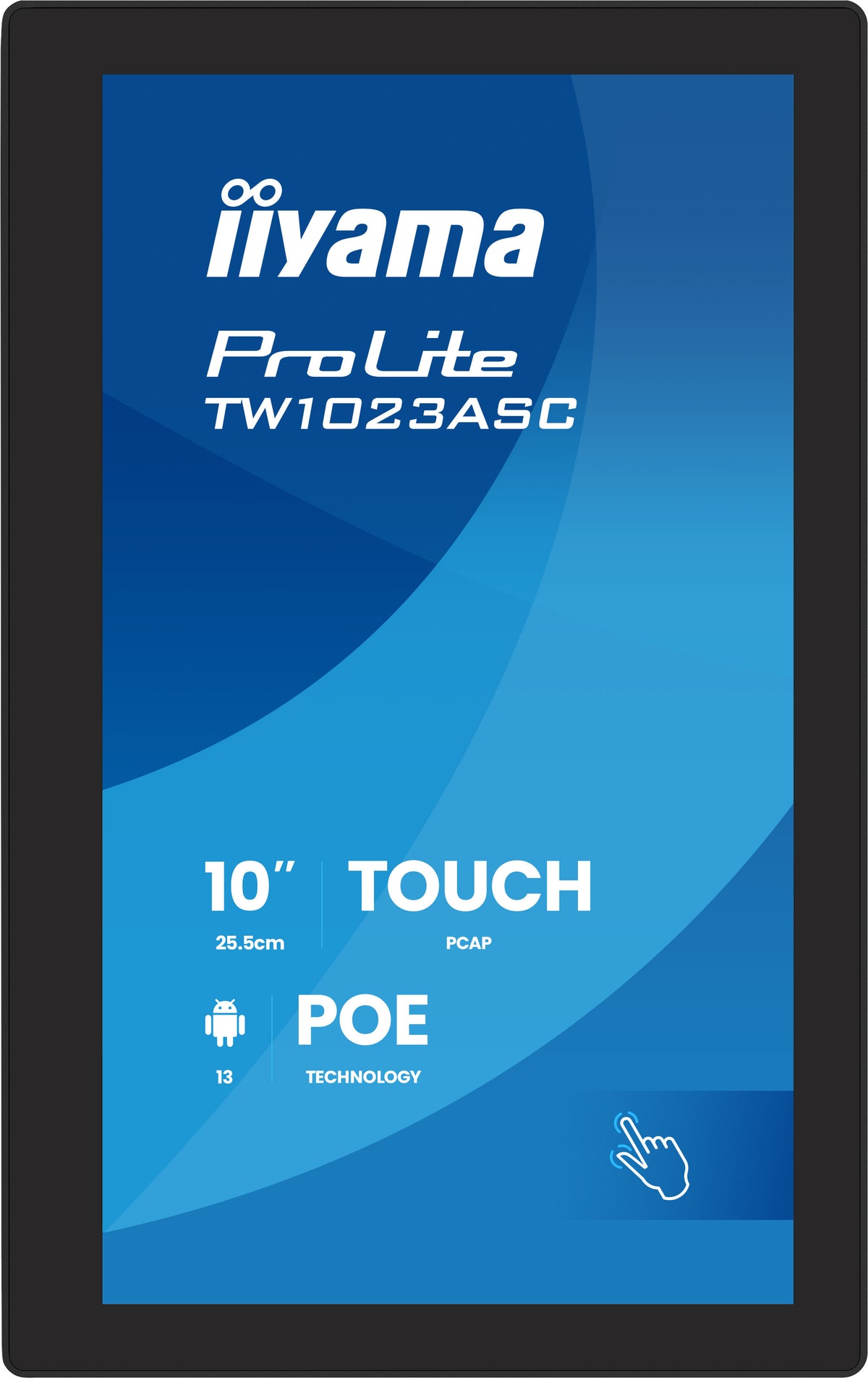 iiyama TW1023ASC-B3P Écran d'affichage dynamique Kiosk 10.1" Tactile Android Wifi Noir