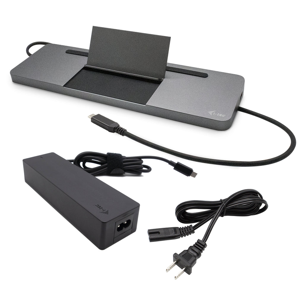 Station d'accueil Ergonomique Metal SB-C 4K 3x Display Power Delivery 85W et Chargeur Universel 100W