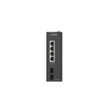 D-Link DIS-100G-06 commutateur réseau Non-géré L2 Gigabit Ethernet (10/100/1000) DIN rail Noir