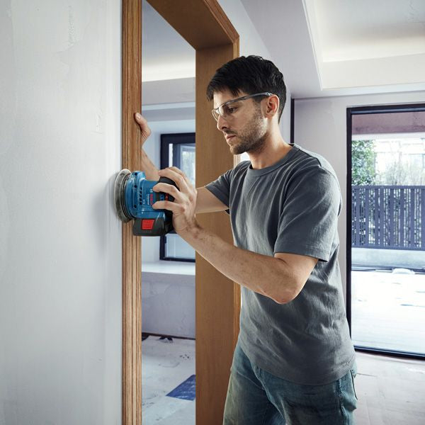 Bosch Bosch GEX 185-LI Professional Ponceuse orbitale aléatoire 10000 OPM Bleu