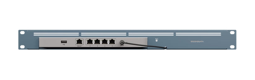 Équerre de fixation RM-CI-T23 pour racks, Couleur Bleu