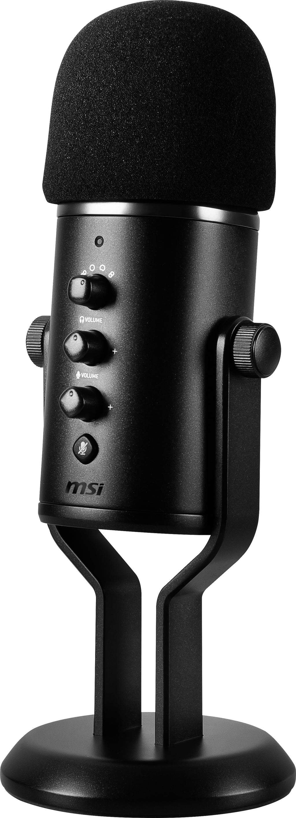 MSI Immerse GV60 Microphone de Streaming et Gaming, Noir