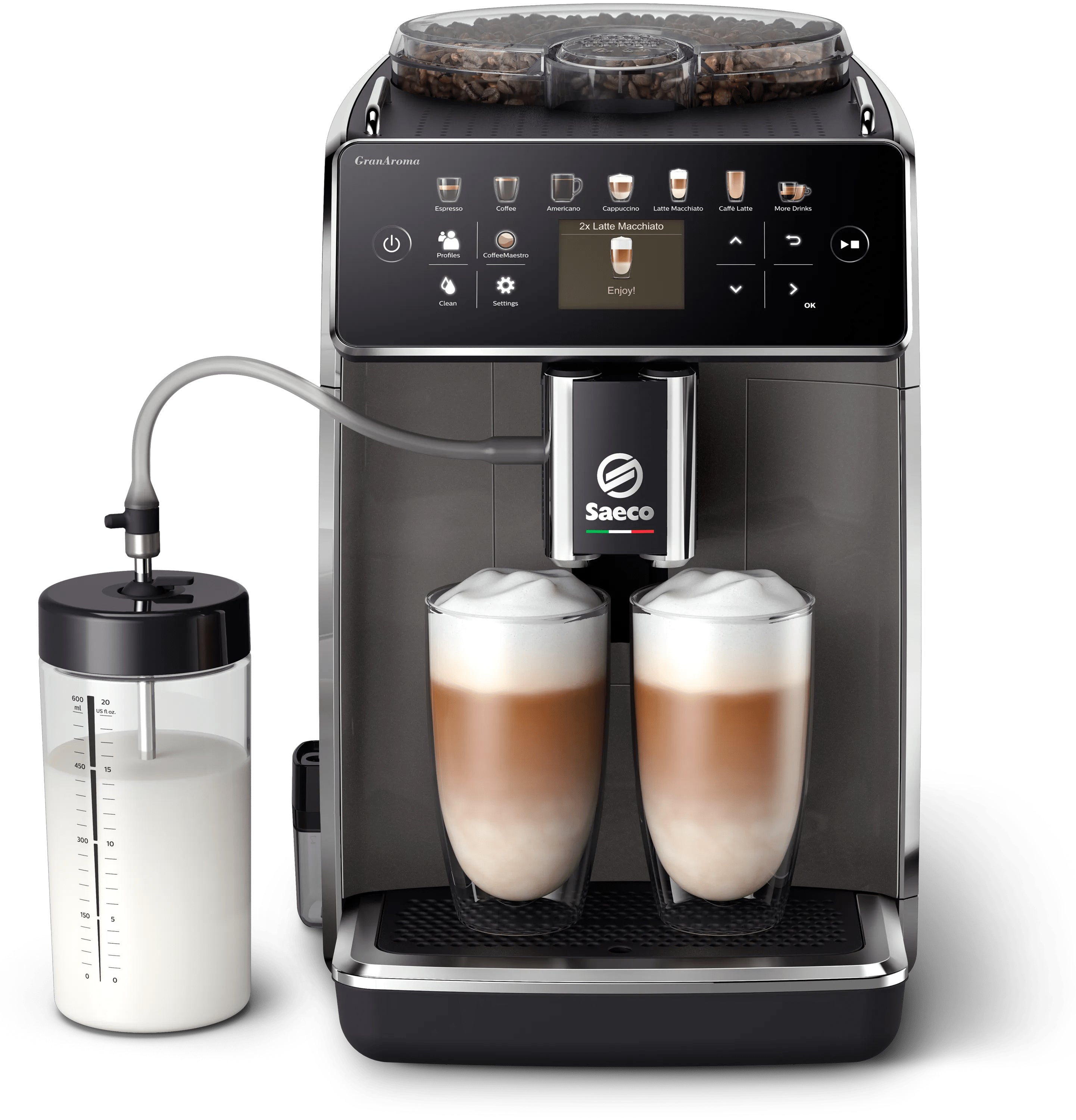 Saeco SM6582/10 machine à café Entièrement automatique Machine à expresso 1,8 L