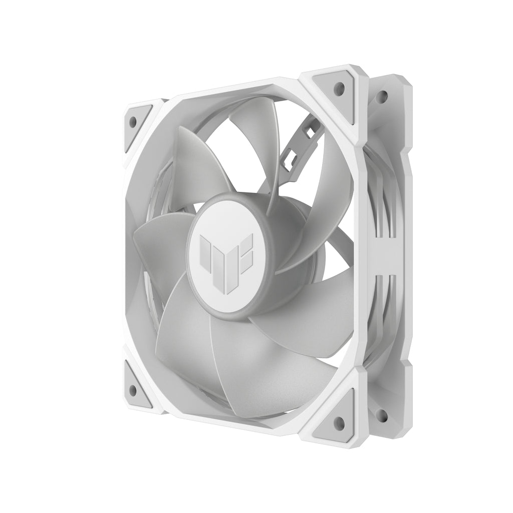 ASUS TUF GAMING TR120 ARGB REVERSE 1-pack White Boitier PC Refroidisseur d'air 12 cm Blanc