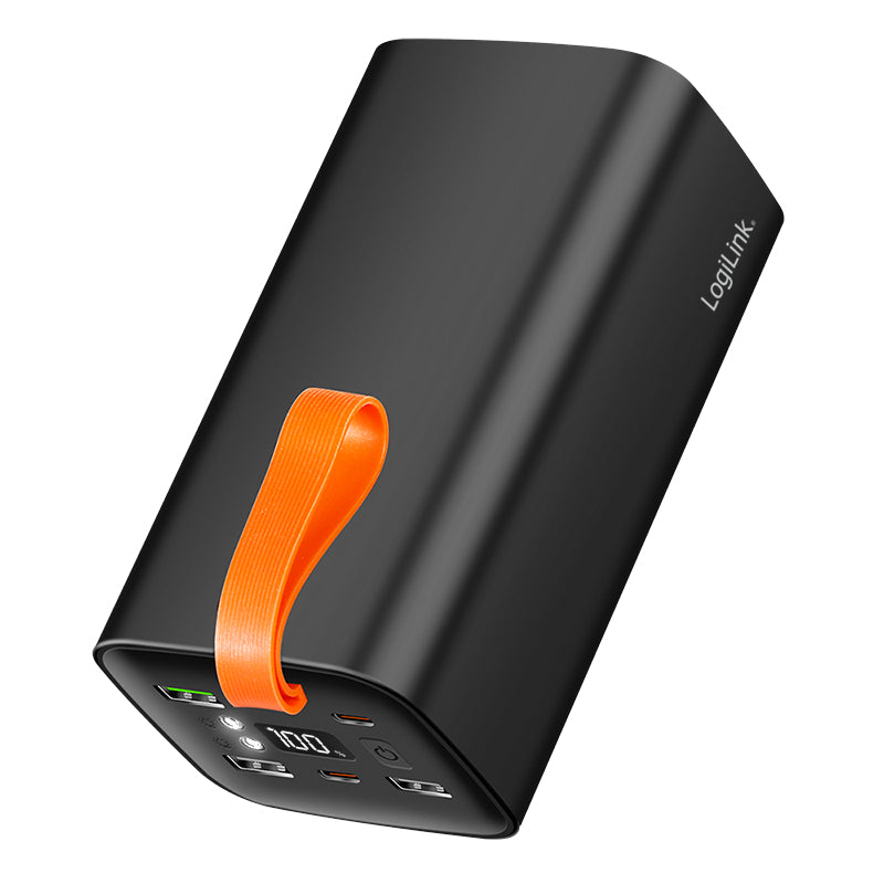 LogiLink PA0351 banque d'alimentation électrique Lithium Polymère (LiPo) 50000 mAh Noir