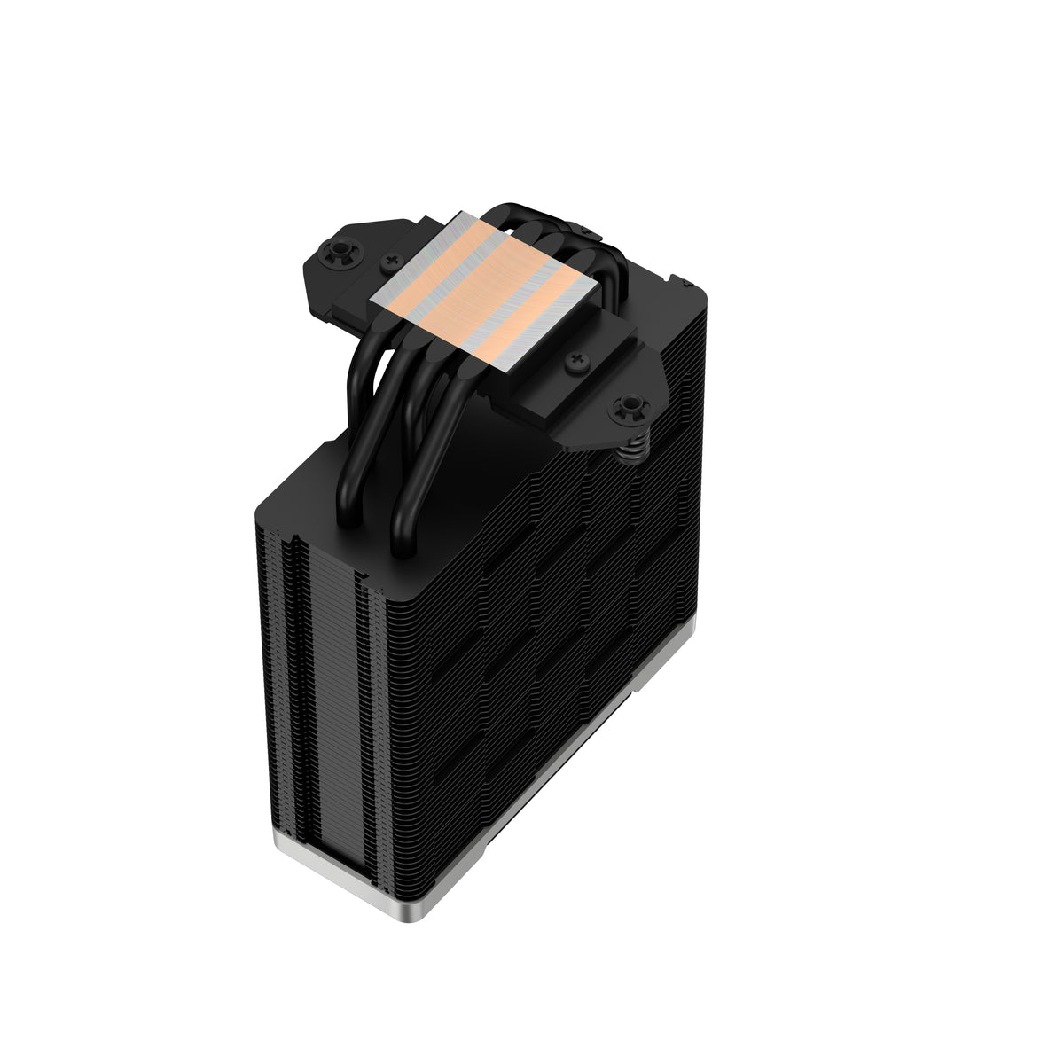 Deepcool AK400 ZERO DARK PLUS Ventirad Processeur 120 mm, Noir et Argent