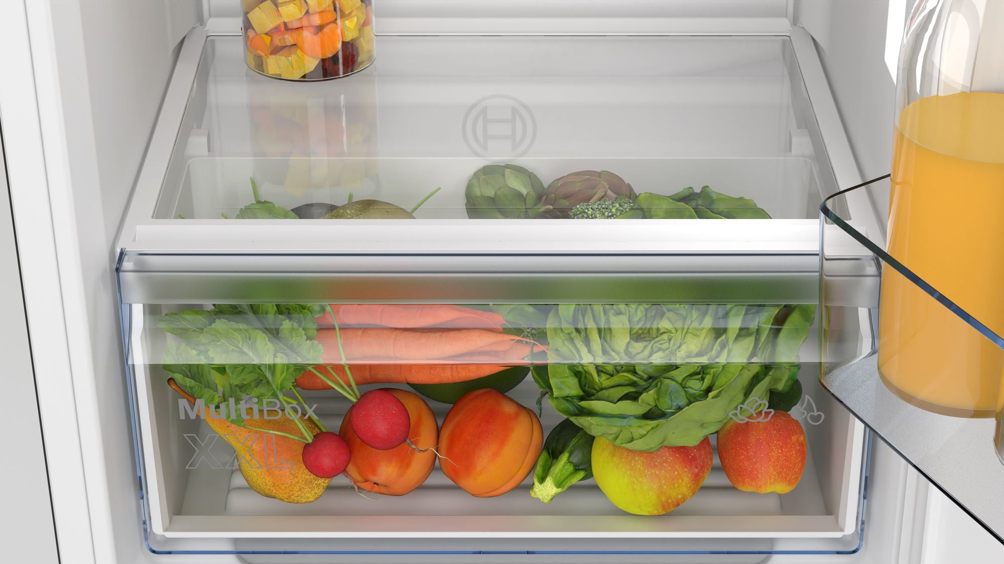 Bosch Bosch Serie 2 KIL22NSE0 frigo combine Intégré 119 L Blanc