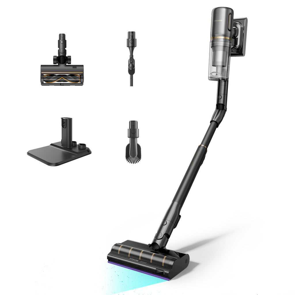 Dreame V20 Pro-A Aspirateur balai Batterie Sec HEPA Sans sac 0,5 L 610 W Noir 3,2 Ah - vue 2