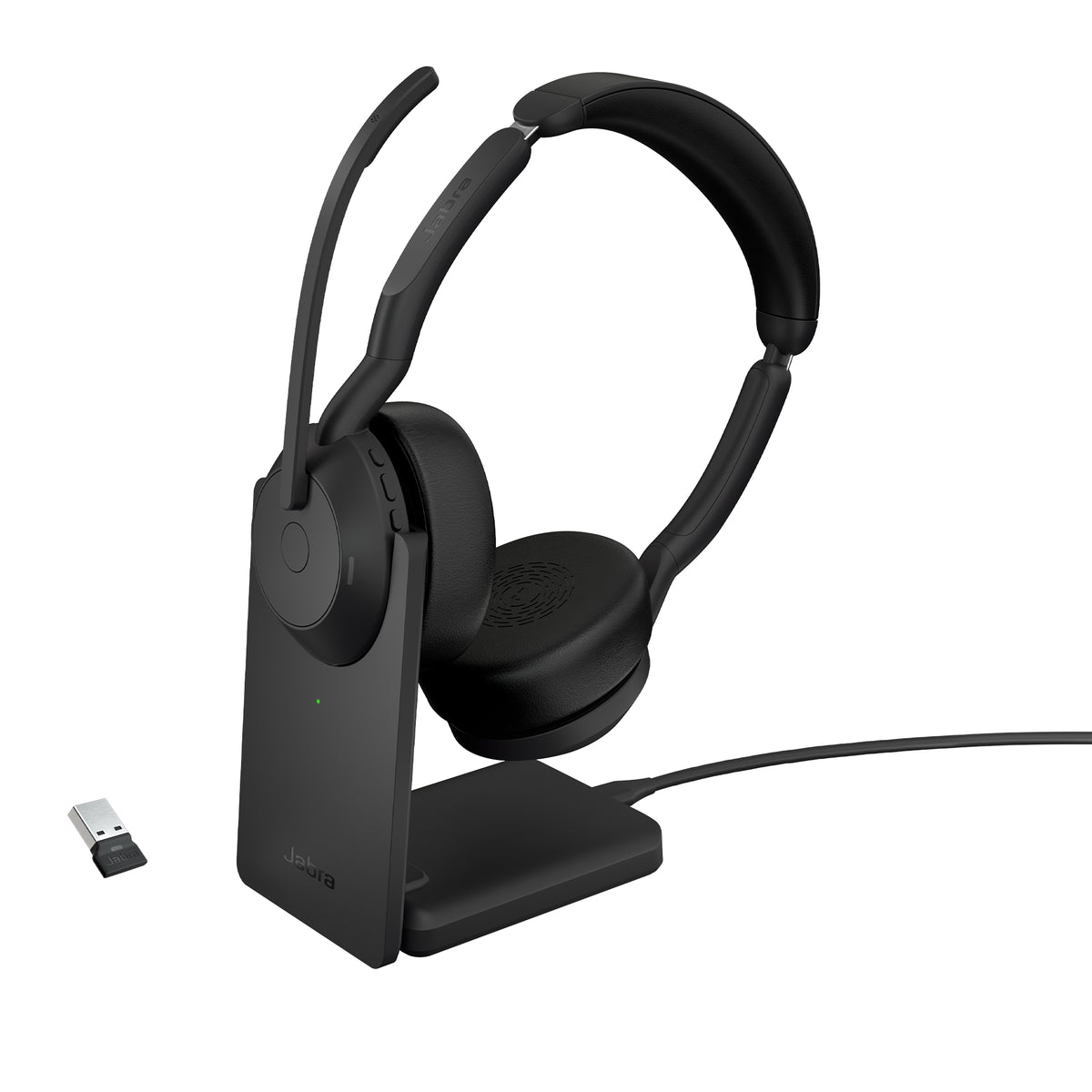 Jabra Evolve2 55 Casque Sans Fil Bluetooth USB Type-C pour Bureau et Centre d'appels