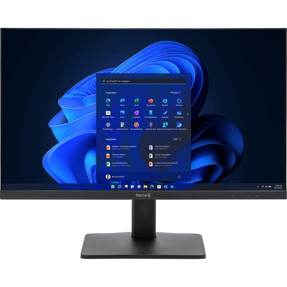 TERRA 3030227 écran plat de PC 68,6 cm (27") 1920 x 1080 pixels Full HD LED Noir