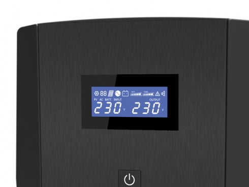 Conceptronic ZEUS04E Onduleur Line-Interactive 2,2 kVA 1320 W 6 Prises CA