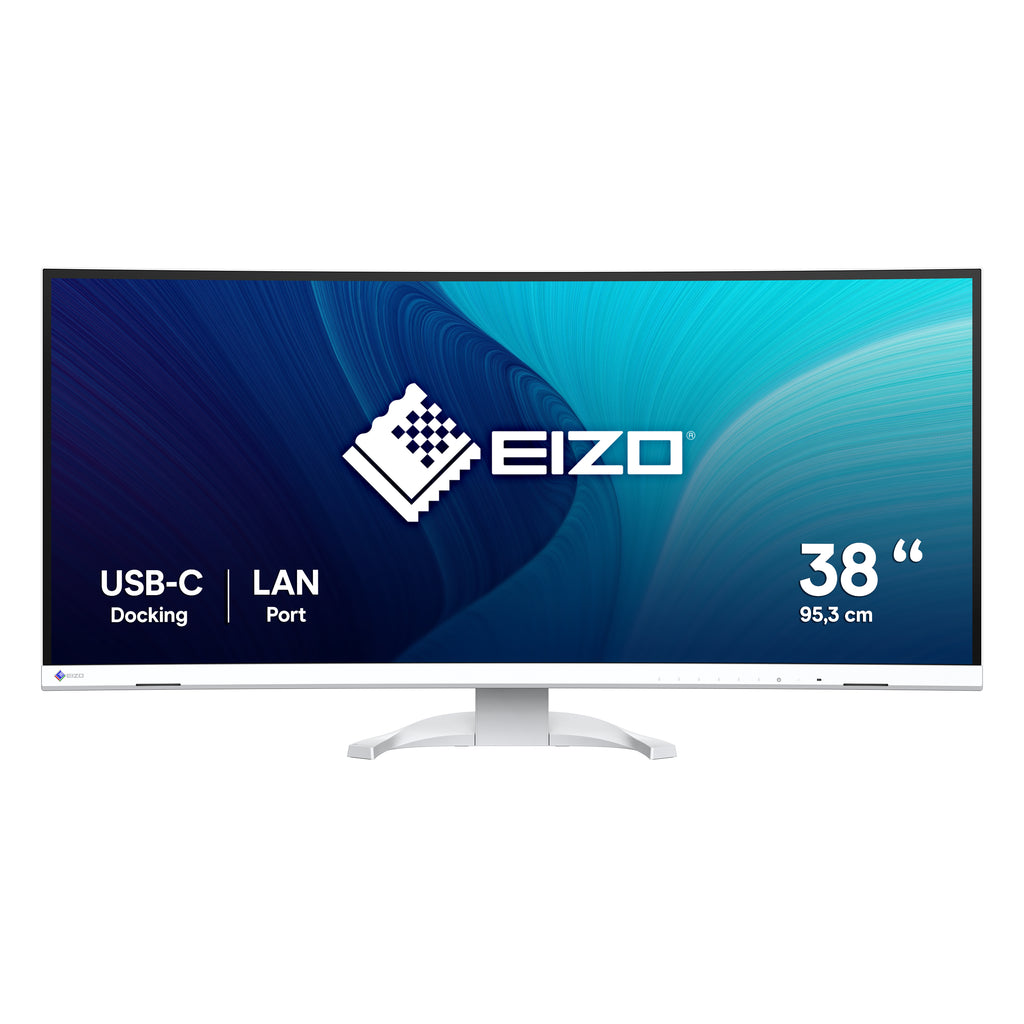 EIZO FlexScan EV3851X-WT écran plat de PC 95,2 cm (37.5") 3840 x 1600 pixels UltraWide Quad HD+ LCD Blanc