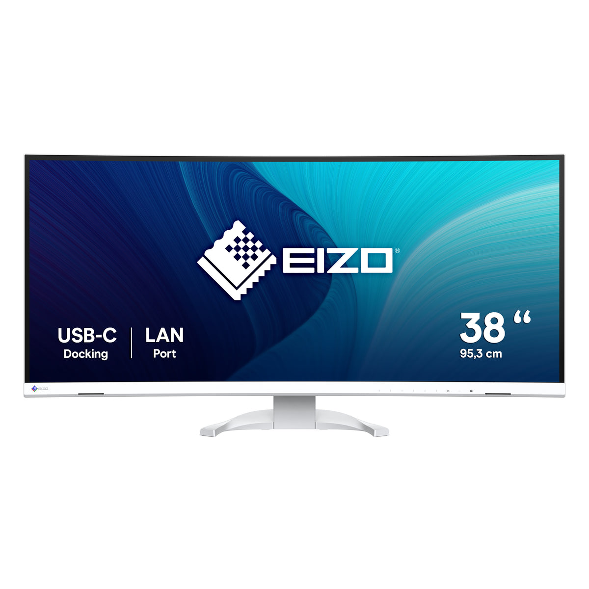 EIZO FlexScan EV3851X-WT écran plat de PC 95,2 cm (37.5") 3840 x 1600 pixels UltraWide Quad HD+ LCD Blanc