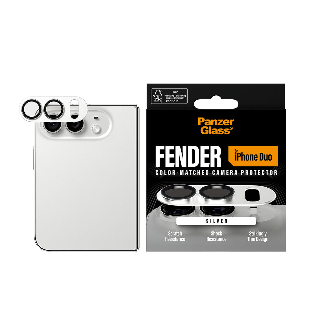 PanzerGlass® Fender Camera Protector White iPhone - vue 2