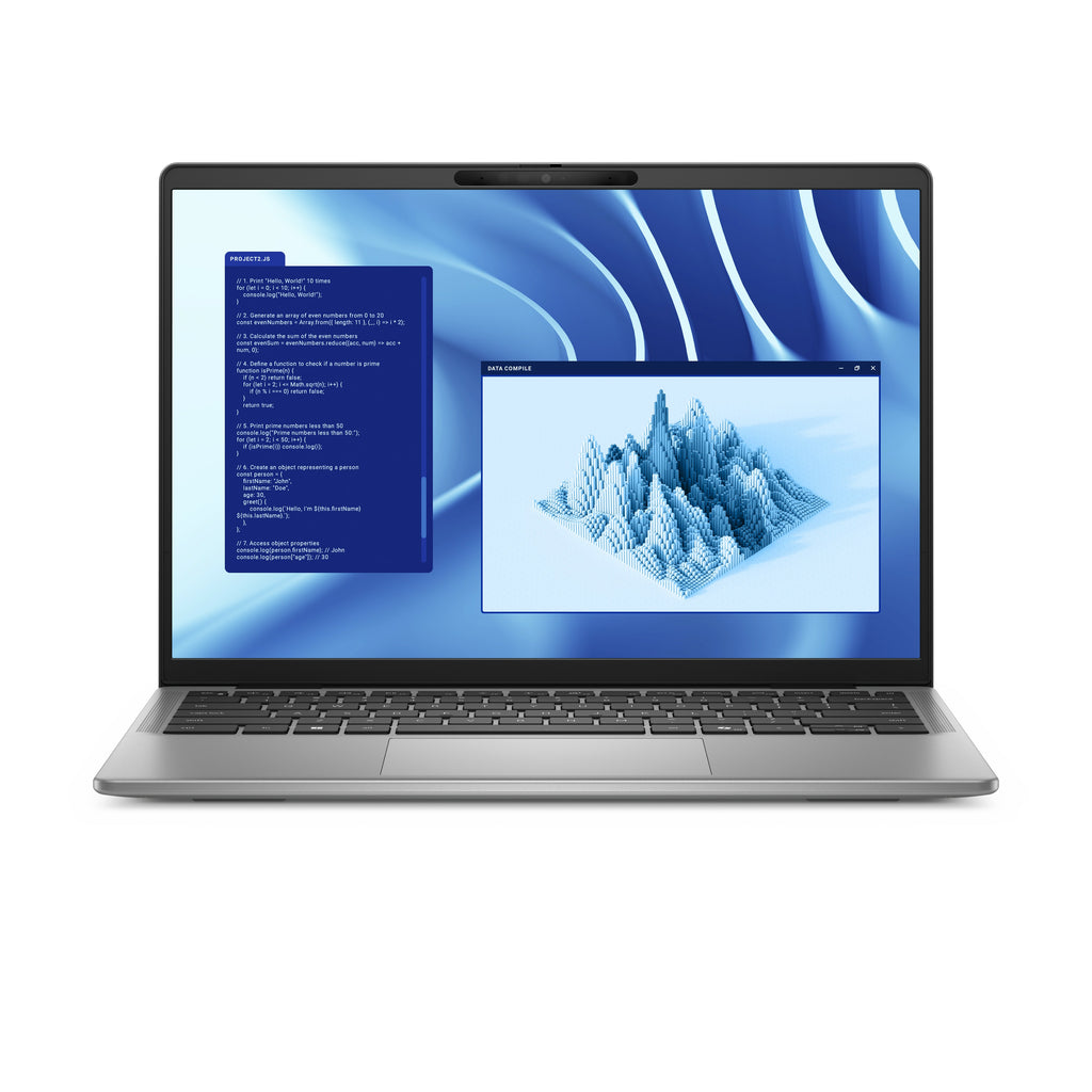 DELL DELL Latitude 7455 Copilot+ PC Qualcomm Snapdragon X1P-64-100 Ordinateur portable 35,6 cm (14") Écran tactile Quad HD+ 16 Go LPDDR5x-SDRAM 512 Go SSD Wi-Fi 7 (802.11be) Windows 11 Pro Nordique Gris