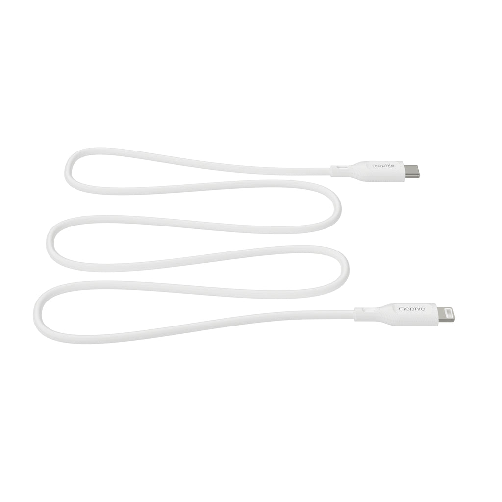 mophie essentials Lightning to USB-C | charging cable (1M) Blanc