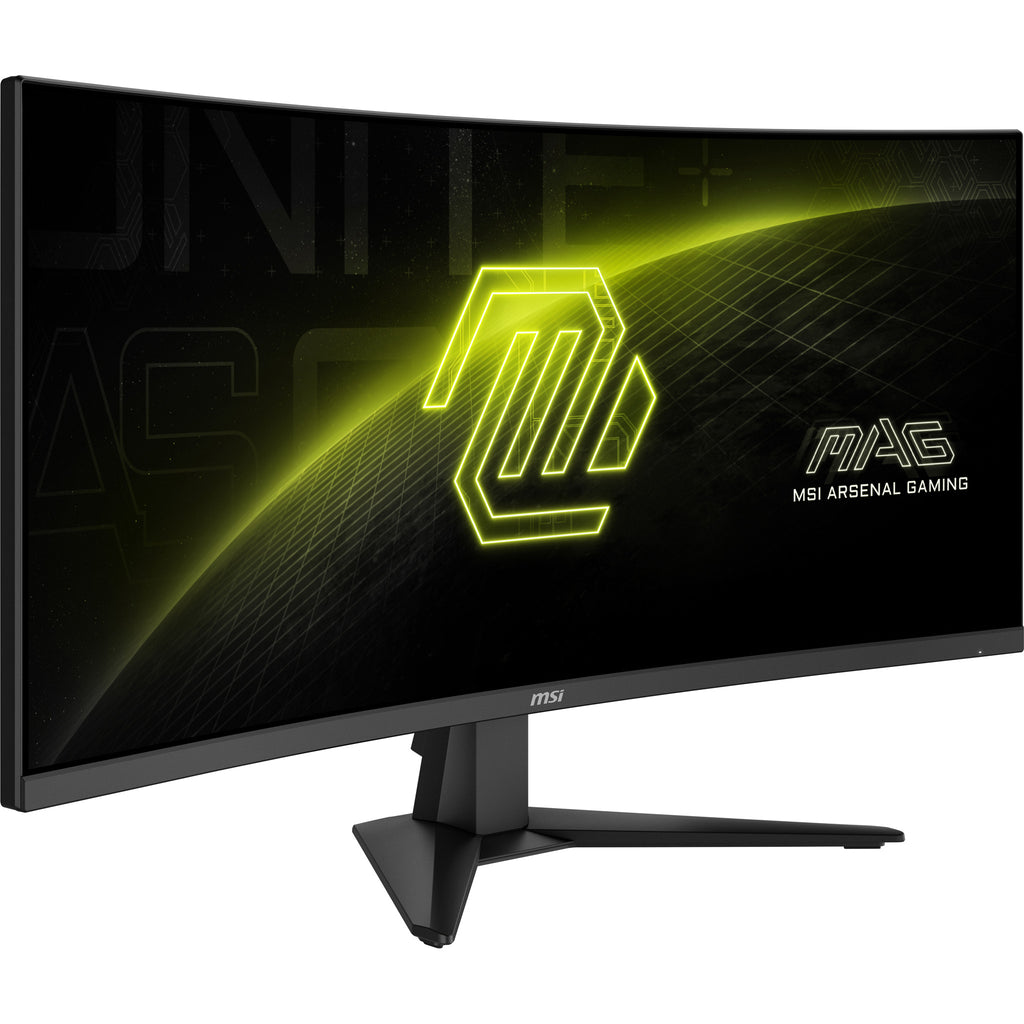 MSI MAG 346CQ écran plat de PC 86,4 cm (34") 3440 x 1440 pixels UltraWide Dual Quad HD LCD Noir