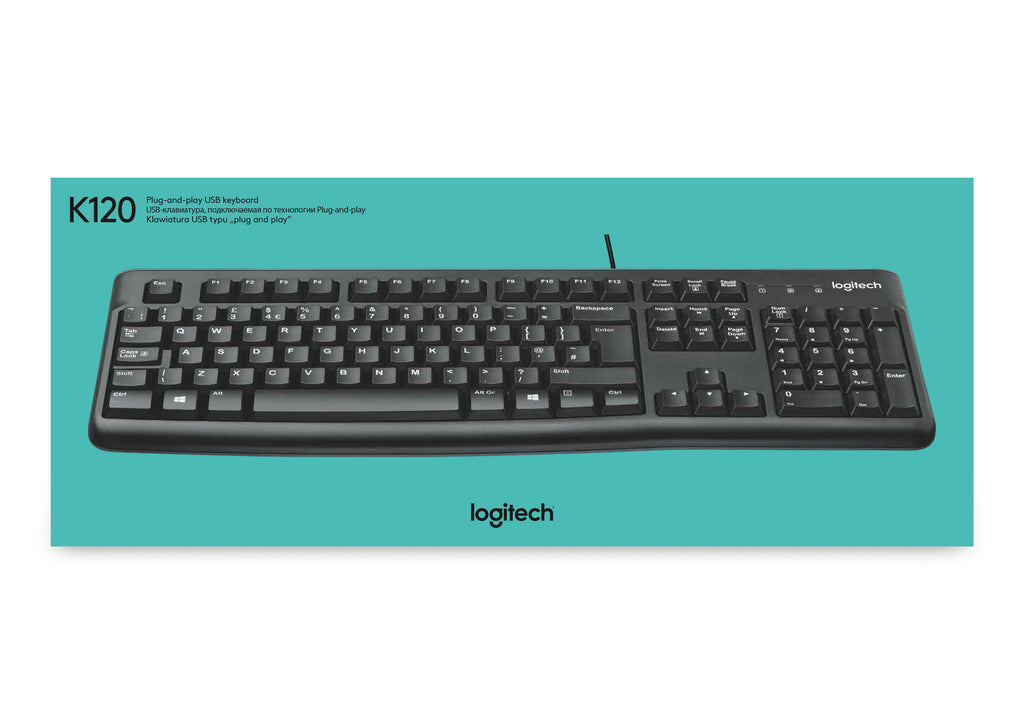 Logitech K120 for Business Clavier Filaire US International