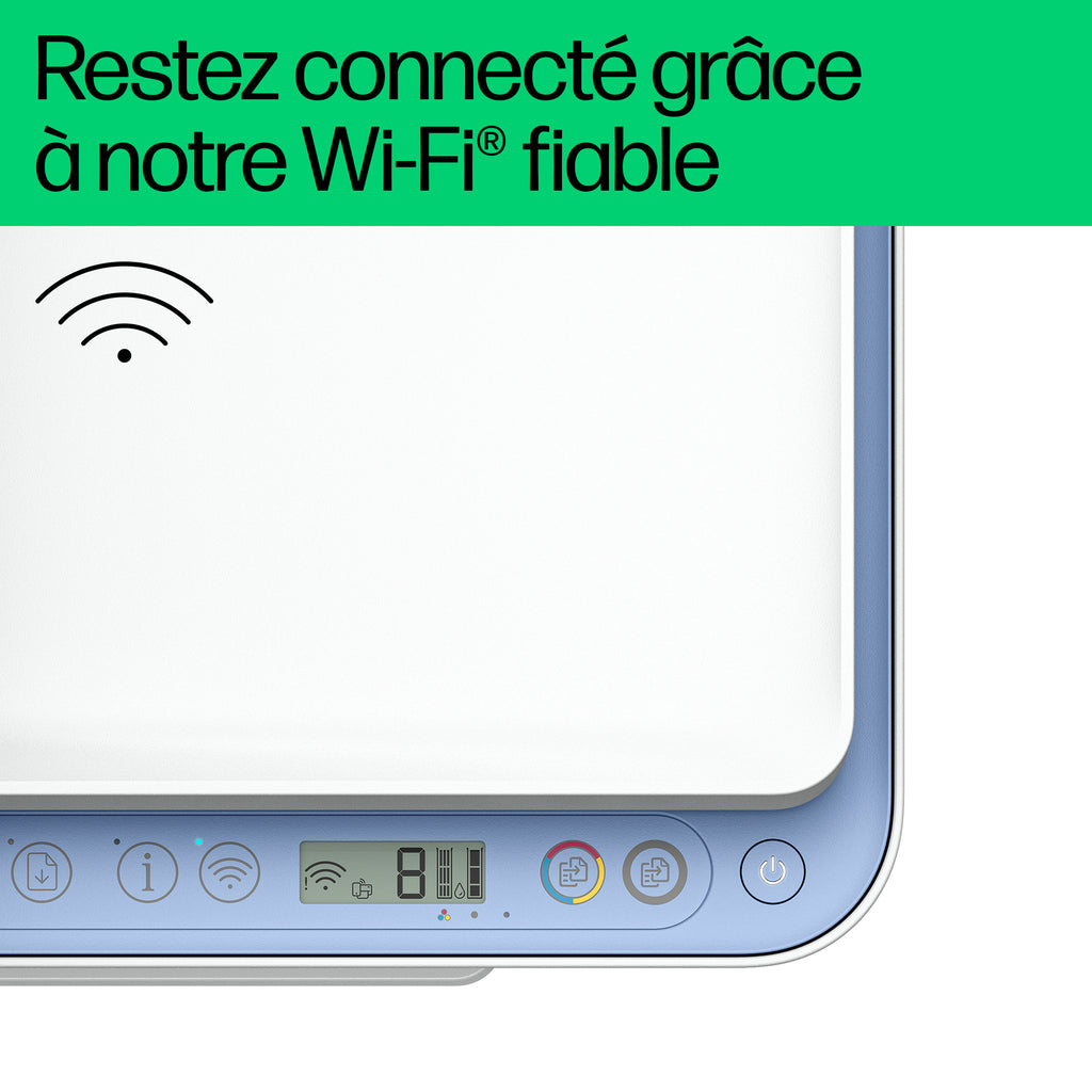 HP DeskJet 4222e Sans fil All-in-One Couleur Imprimante, Instant Ink; Copieur, Scanner