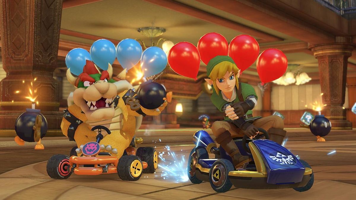 Nintendo Mario Kart 8 Deluxe Standard Allemand, Anglais, Français, Italien, Japonais, Néerlandais, Portugais, Russe Nintendo Switch - vue 5
