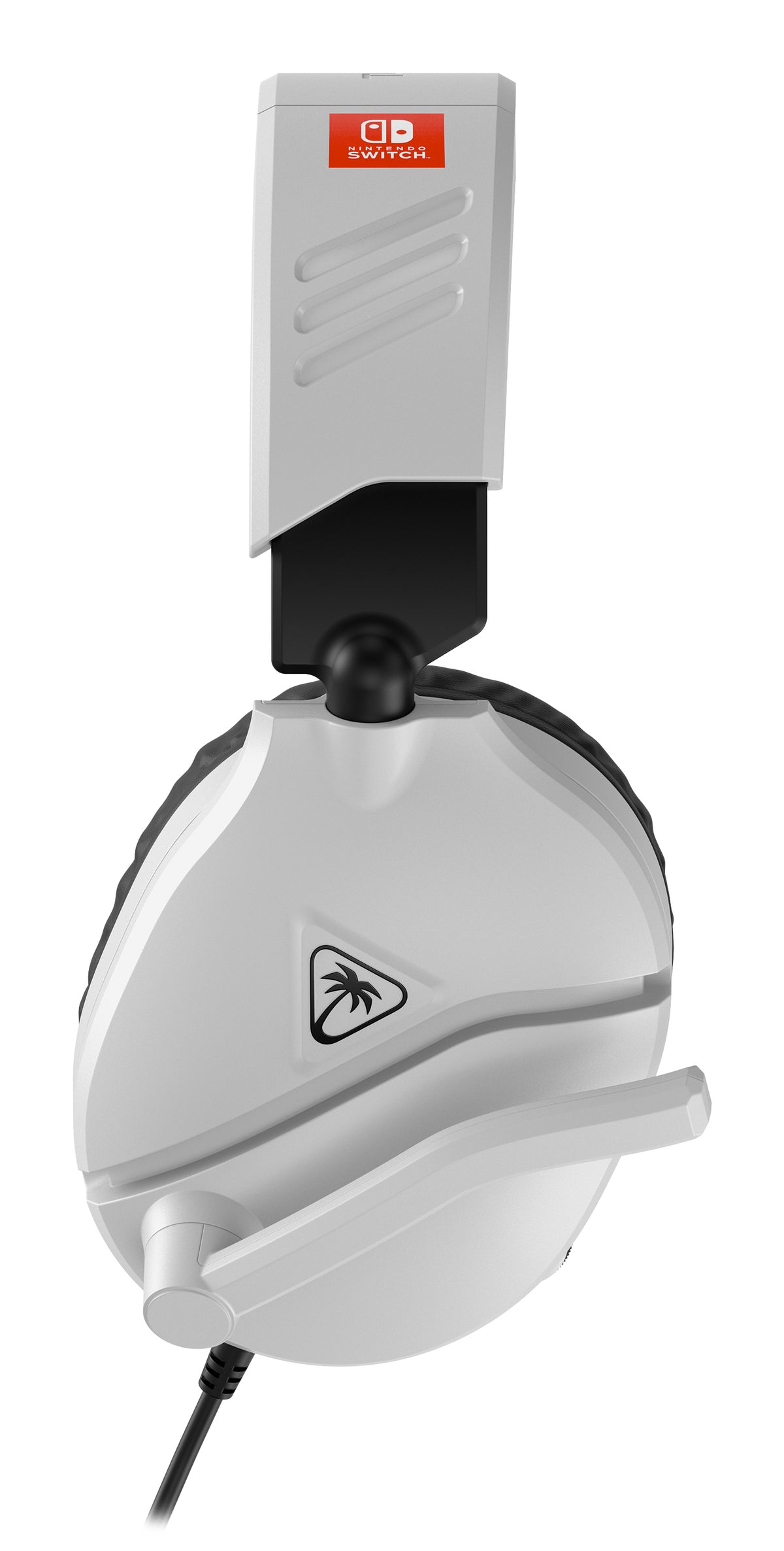 Turtle Beach Recon 70 Blanc Nintendo Casque gaming filaire licence officielle pour Nintendo Switch 2 avec Microphone à bascule, ajustable, design léger, commandes sur le casque - vue 2