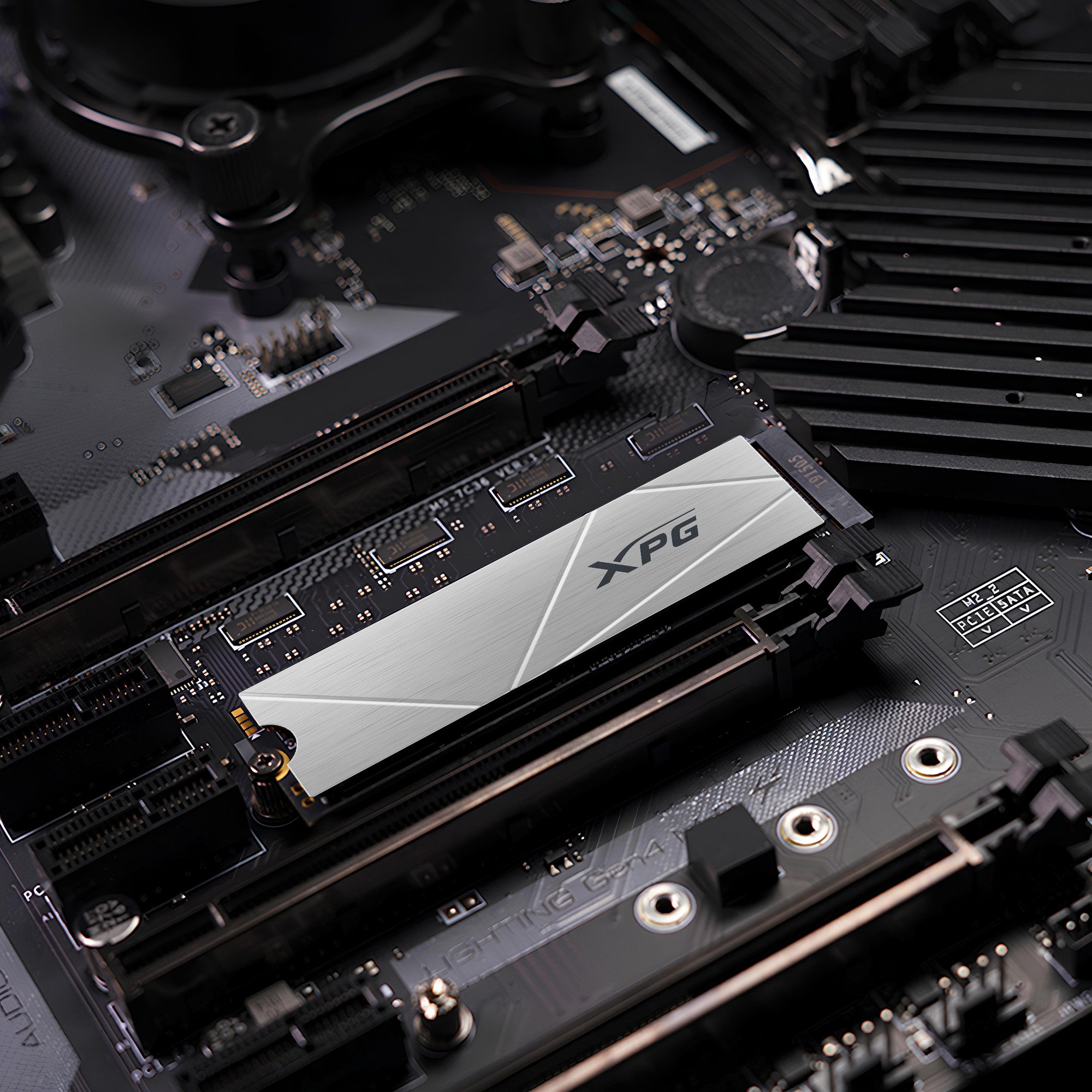 XPG GAMMIX S60 512 Go M.2 PCI Express 4.0 NVMe 3D NAND