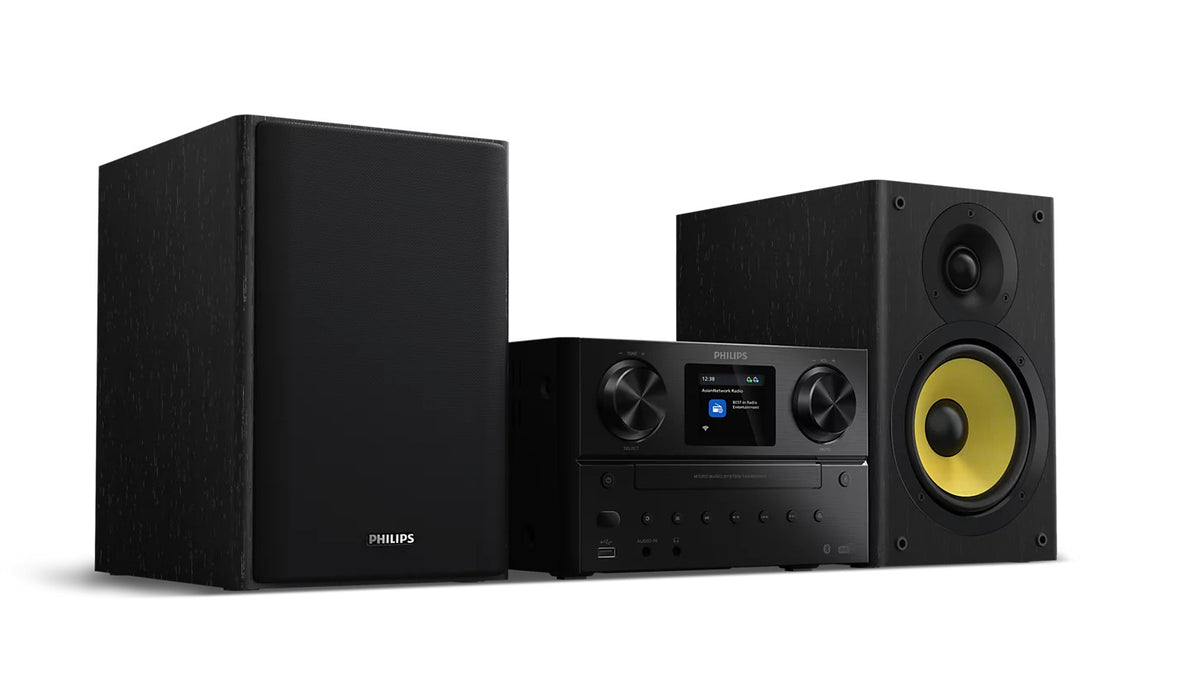 Philips TAM8905M2/10 ensemble audio pour la maison Système micro audio domestique 100 W Noir