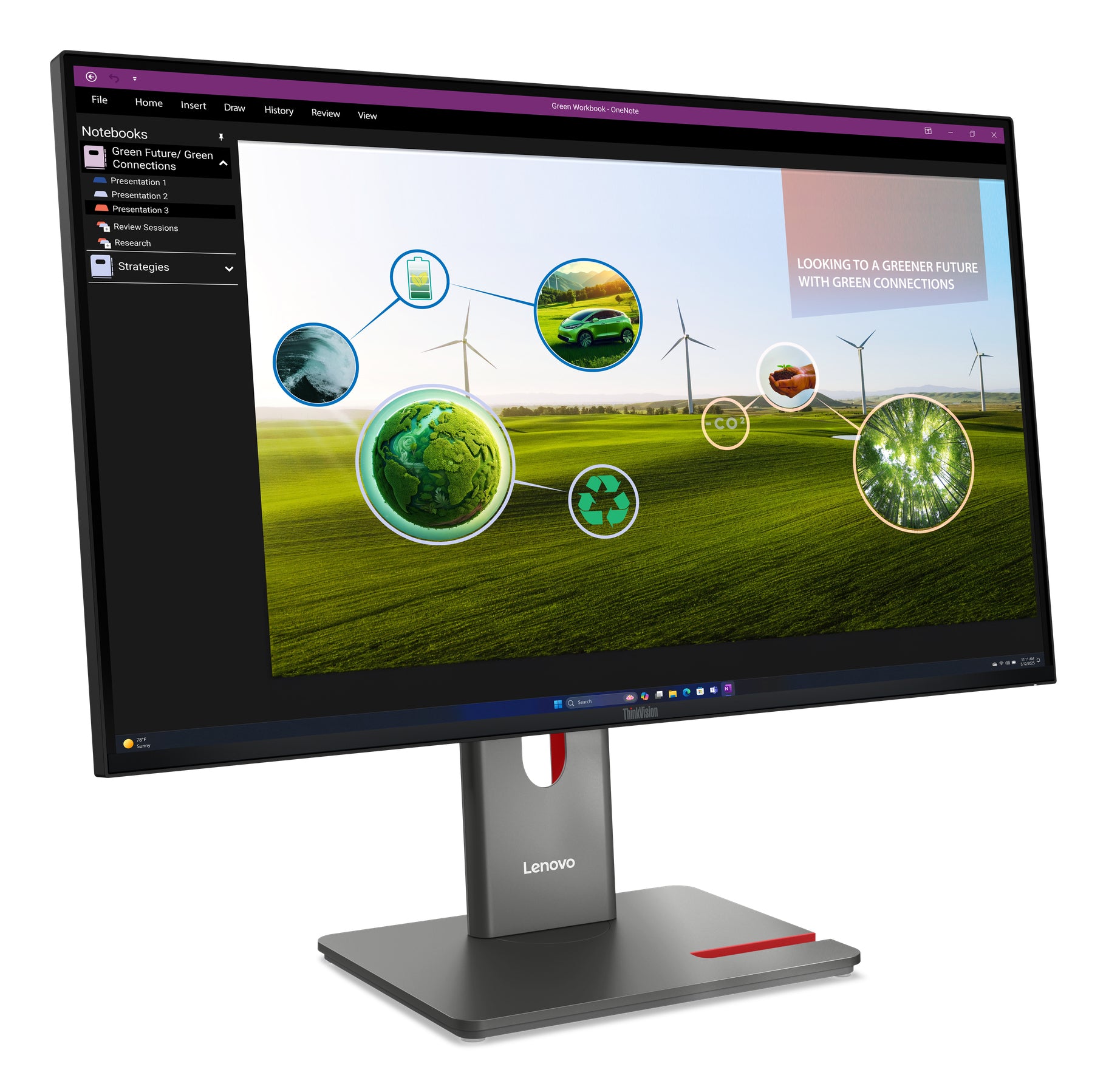 Lenovo ThinkVision P27Q-40 Moniteur