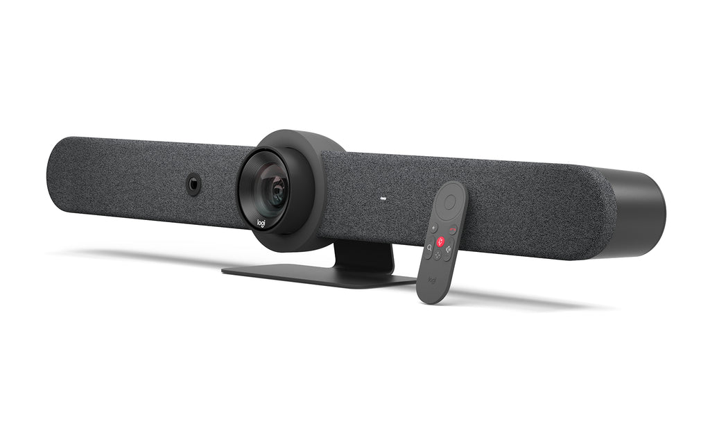 Logitech Rally Bar + Tap System pour Visioconférence de Groupe