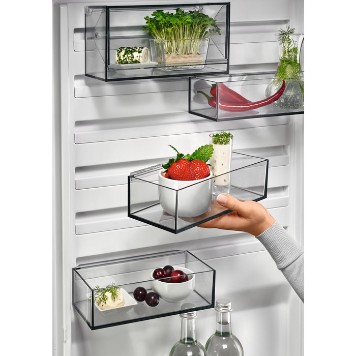AEG RCS736DXMB Réfrigérateur Combiné Pose Libre 367 L, Noir