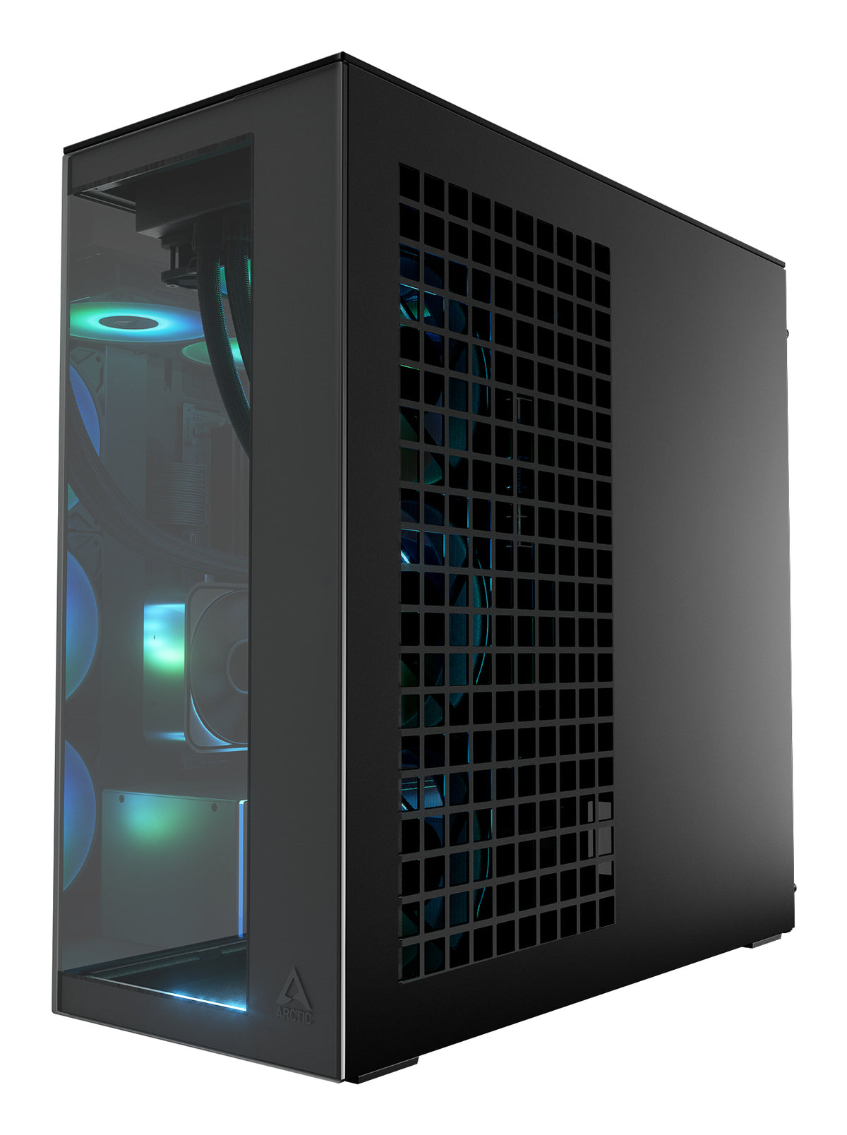 ARCTIC Xtender VG Black Mirror Glass Midi Tower Noir
