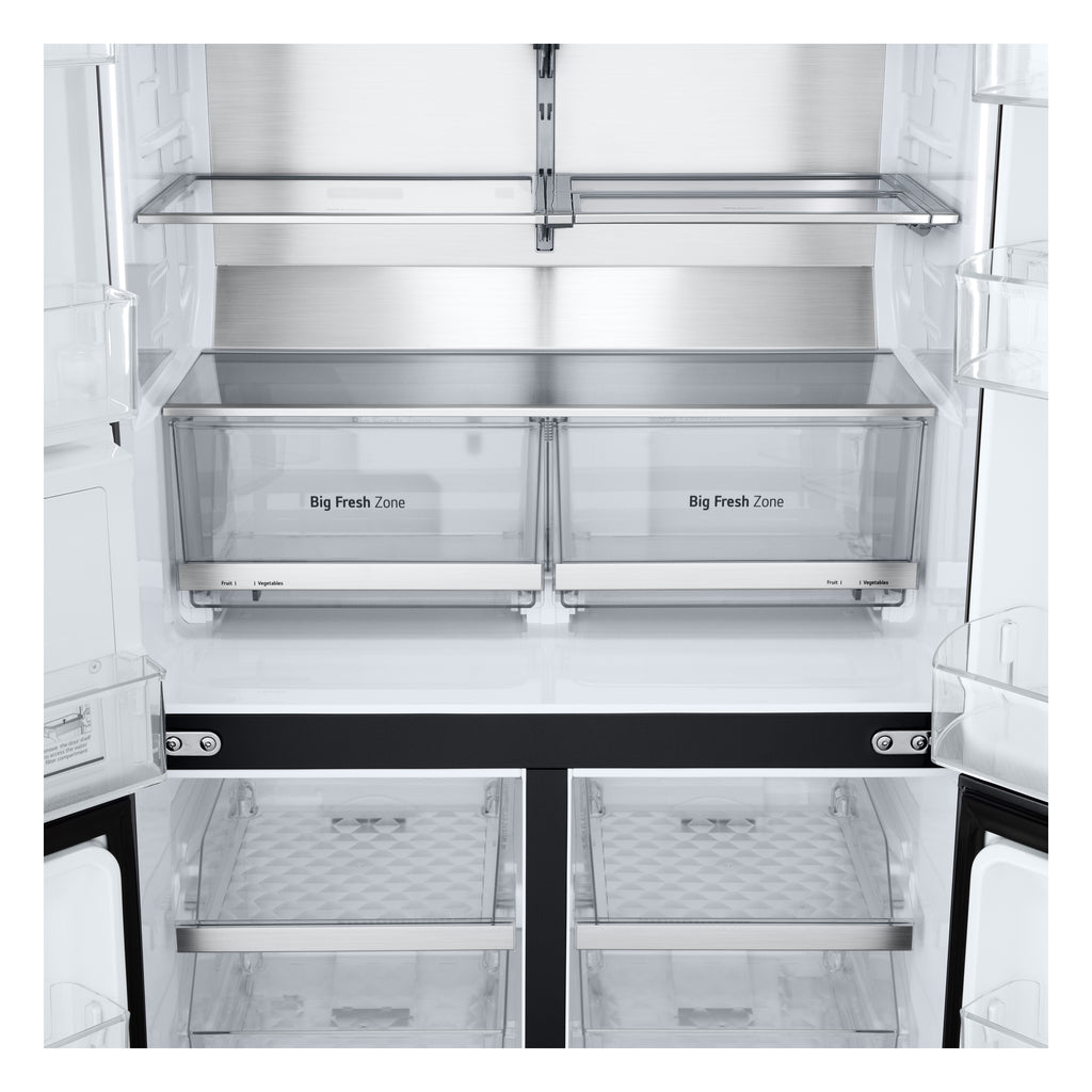 LG InstaView GMG960EVJE frigo américain Pose libre 638 L Noir