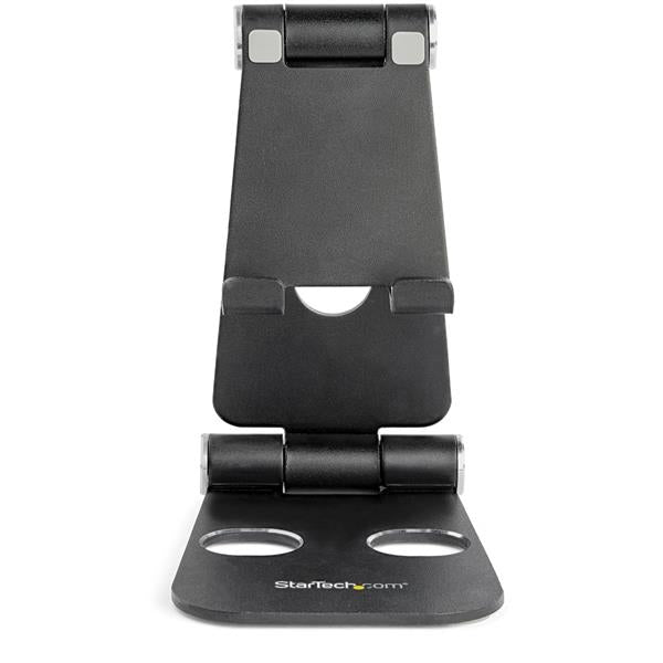 StarTech.com USPTLSTNDB Support Passif pour Smartphone et Tablette, Aluminium, Noir