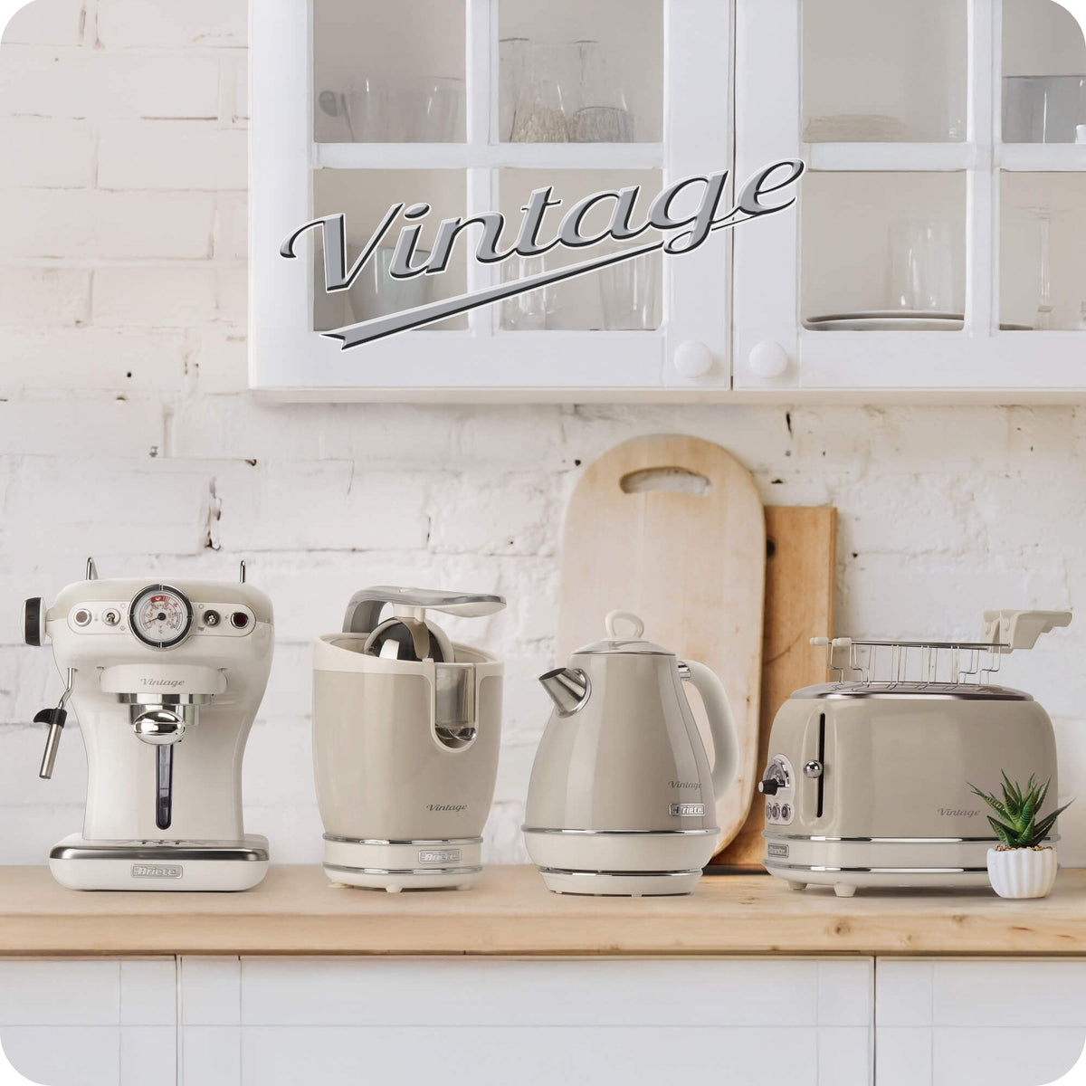 Ariete 2877/03 Bouilloire Électrique 1,7 L 2000 W, Beige