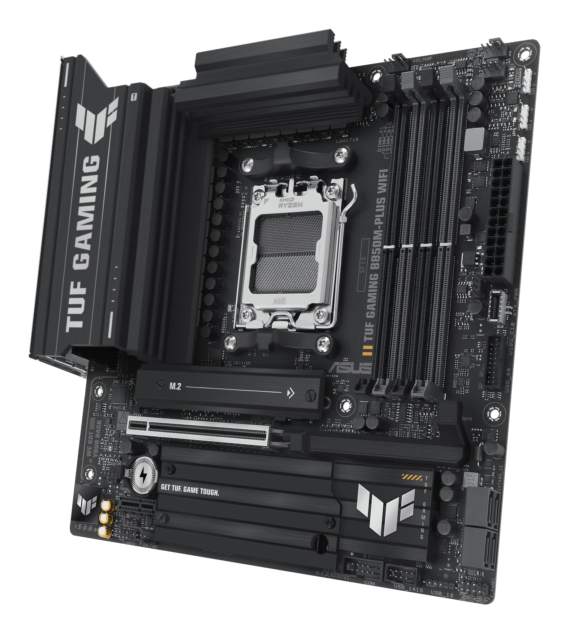 ASUS TUF GAMING B850M-PLUS WIFI AMD B850 Emplacement AM5 micro ATX