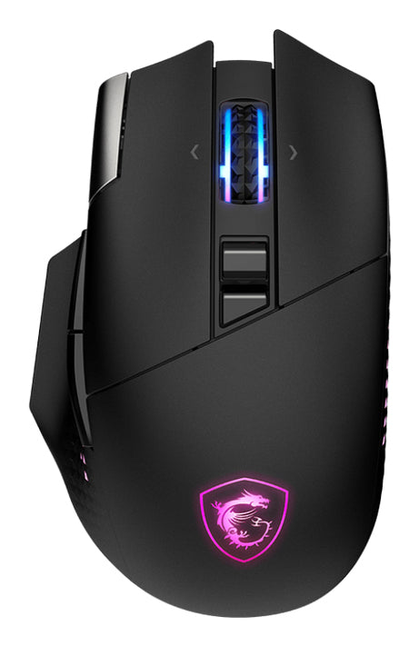 MSI S12-4301370-CLA souris Gaming Droitier RF Wireless + Bluetooth + USB Type-A Optique 26000 DPI