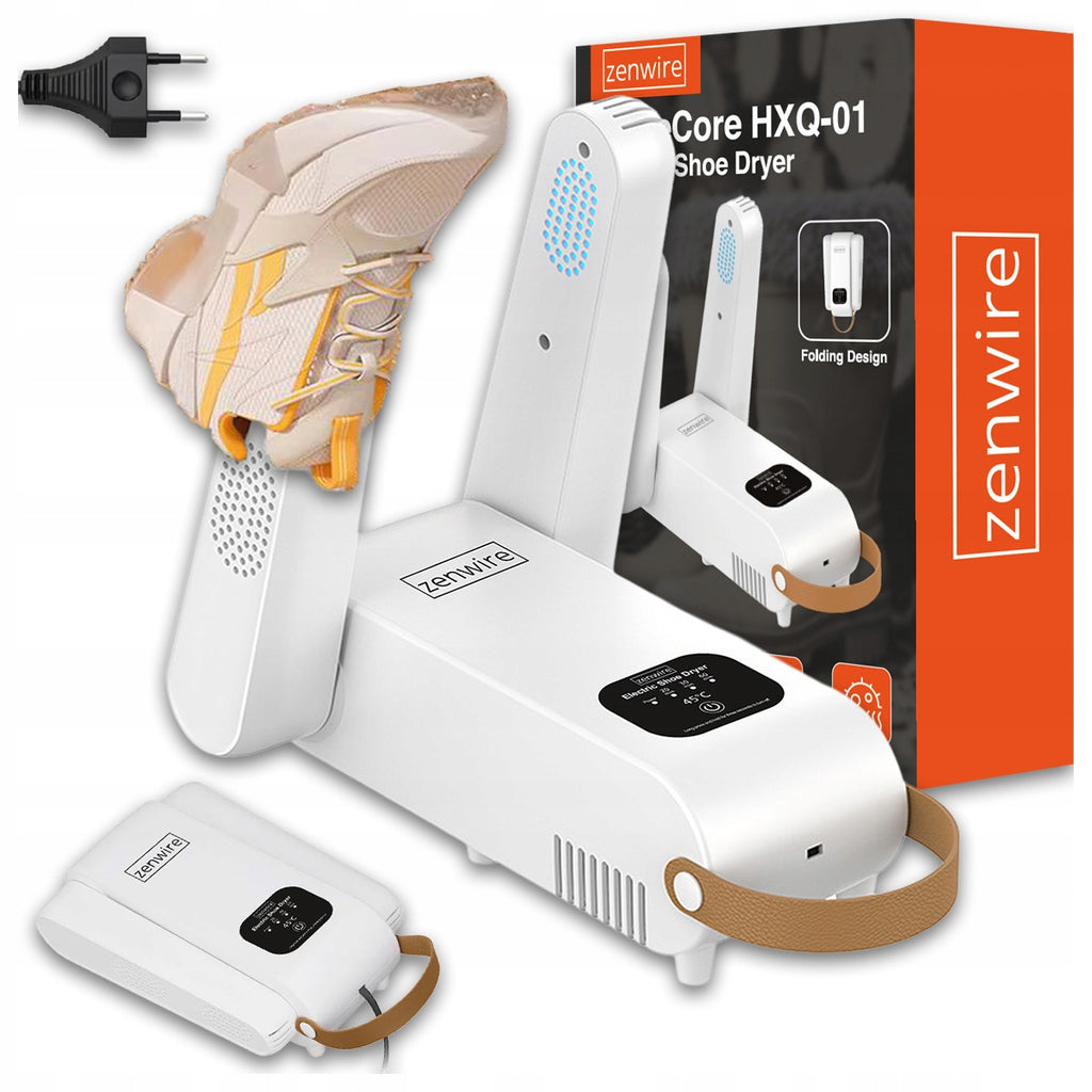SÈCHE-CHaussures ÉLECTRIQUE POUR CHaussures, GANTS ET CHAUSSETTES AVEC DÉSINFECTION UV ET MINUTERIE