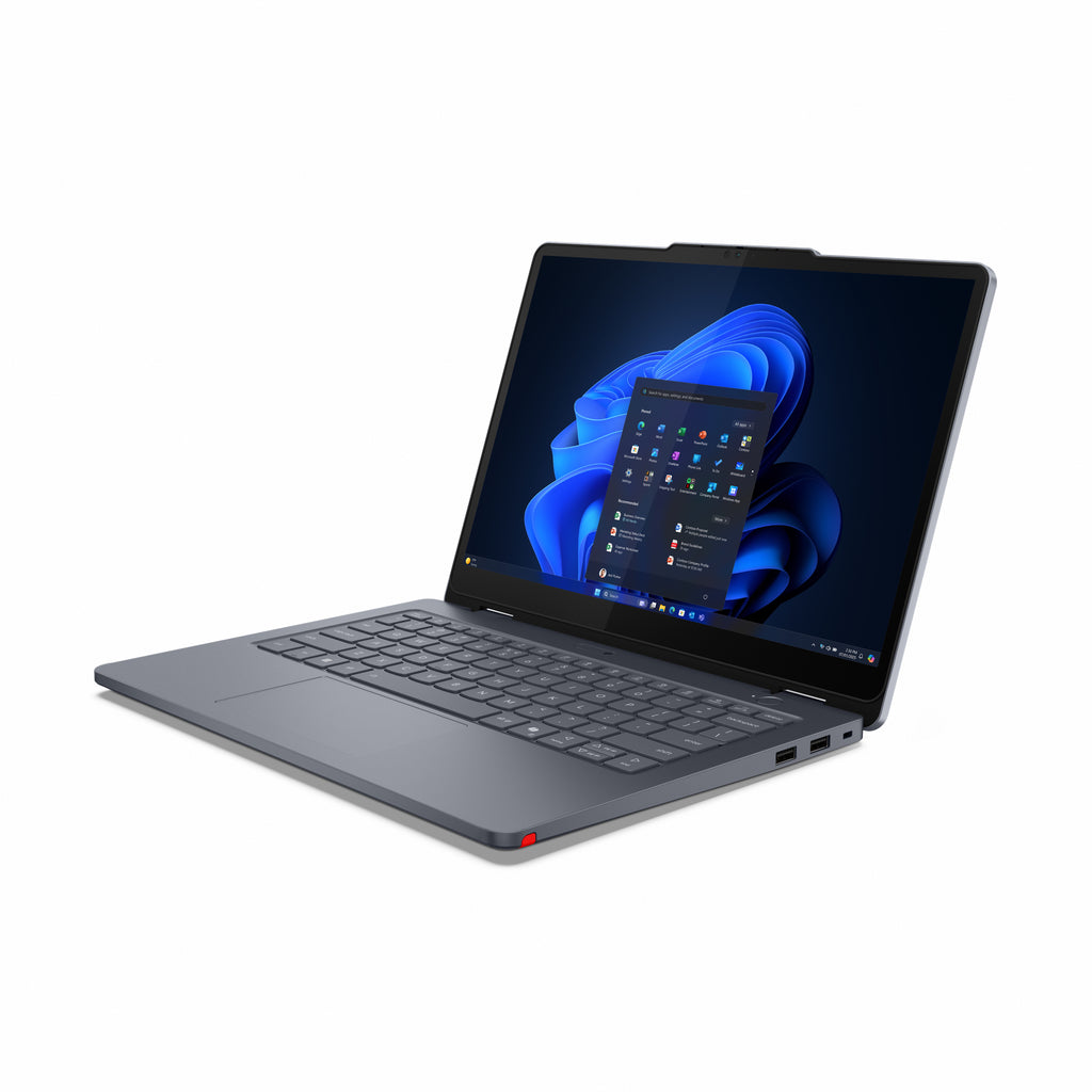 Lenovo 13w 2-in-1 Gen 3 Intel Core 5 120U Hybride (2-en-1) 33,8 cm (13.3") Écran tactile WUXGA 16 Go DDR5-SDRAM 512 Go SSD Wi-Fi 6E (802.11ax) Windows 11 Pro Allemand Gris