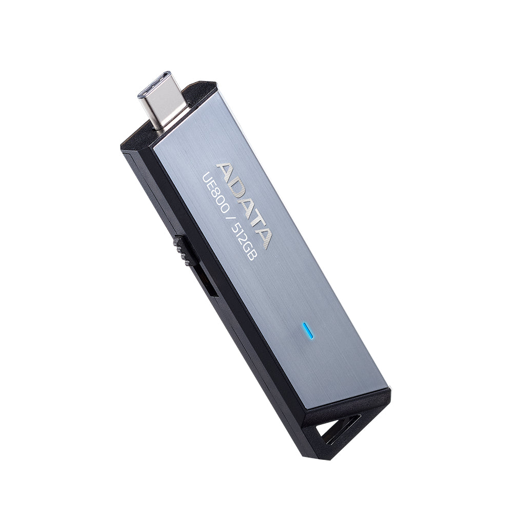 ADATA UE800 Clé USB 512 Go USB Type-C 3.2 Gen 2, Argent