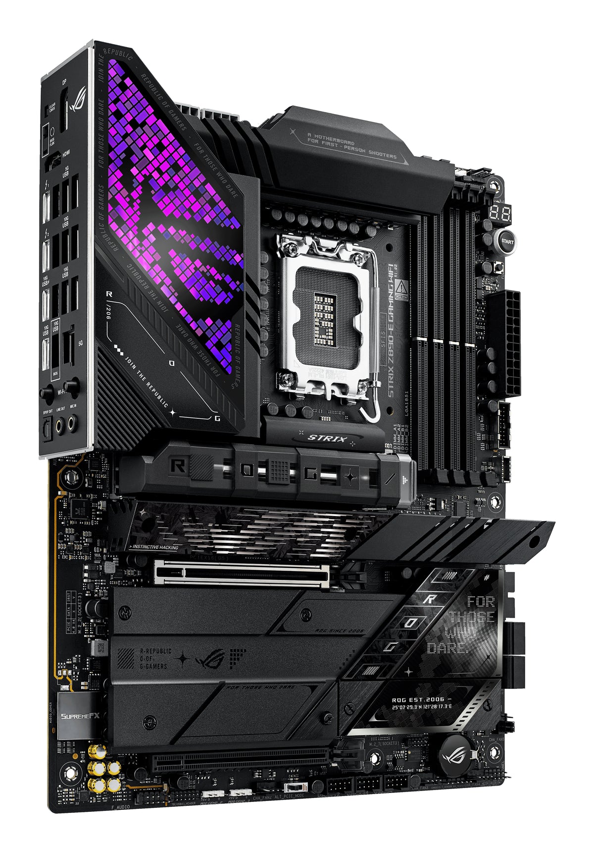 ASUS ROG STRIX Z890-E GAMING WIFI Carte Mère Intel Z890 LGA 1851 ATX
